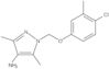 1-[(4-Chloro-3-methylphenoxy)methyl]-3,5-dimethyl-1H-pyrazol-4-amine