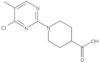 1-(4-Chloro-5-methyl-2-pyrimidinyl)-4-piperidinecarboxylic acid