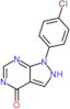 1-(4-chlorophenyl)-1,2-dihydro-4H-pyrazolo[3,4-d]pyrimidin-4-one