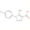 1H-1,2,3-Triazole-4-carboxylic acid, 1-(4-chlorophenyl)-5-methyl-