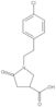 1-(4-chlorophenethyl)-5-oxo-3-pyrrolidinecarboxylic acid