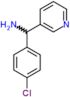 1-(4-chlorophenyl)-1-pyridin-3-ylmethanamine