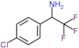 1-(4-chlorophenyl)-2,2,2-trifluoro-ethanamine