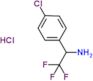 1-(4-chlorophenyl)-2,2,2-trifluoro-ethanamine hydrochloride