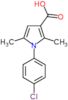 1-(4-chlorophenyl)-2,5-dimethyl-1H-pyrrole-3-carboxylic acid