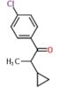 1-(4-chlorophenyl)-2-cyclopropylpropanon-1-acetone