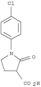 3-Pyrrolidinecarboxylicacid, 1-(4-chlorophenyl)-2-oxo-