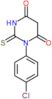 1-(4-chlorophenyl)-2-thioxodihydropyrimidine-4,6(1H,5H)-dione