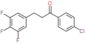 1-(4-chlorophenyl)-3-(3,4,5-trifluorophenyl)propan-1-one