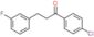 1-(4-chlorophenyl)-3-(3-fluorophenyl)propan-1-one