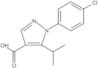 1-(4-Chlorophenyl)-5-(1-methylethyl)-1H-pyrazole-4-carboxylic acid