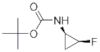 Carbamic acid, (2-fluorocyclopropyl)-, 1,1-dimethylethyl ester, (1R-cis)- (9CI)