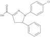 1-(4-Chlorophenyl)-4,5-dihydro-5-phenyl-1H-pyrazole-3-carboxylic acid