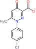 1-(4-chlorophenyl)-6-methyl-4-oxo-1,4-dihydropyridazine-3-carboxylic acid