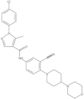 1-(4-Chlorophenyl)-N-[3-cyano-4-[4-(4-morpholinyl)-1-piperidinyl]phenyl]-5-methyl-1H-pyrazole-4-ca…