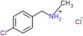 (4-chlorophenyl)-N-methylmethanaminium chloride