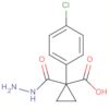 Cyclopropanecarboxylic acid, 1-(4-chlorophenyl)-, hydrazide
