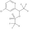 1-(4-Chloro-2-pyridinyl)-2,2,2-trifluoroethyl 1,1,1-trifluoromethanesulfonate