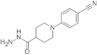 1-(4-cyanophenyl)-4-piperidinecarbohydrazide