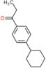 1-(4-cyclohexylphenyl)propan-1-one