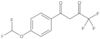 1-[4-(Difluoromethoxy)phenyl]-4,4,4-trifluoro-1,3-butanedione