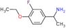 1-(4-ethoxy-3-fluorophenyl)ethanamine