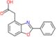 (2-phenyl-1,3-benzoxazol-4-yl)acetic acid