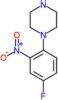 1-(4-fluoro-2-nitrophenyl)piperazine