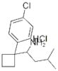 1-[1-(4-Chlorophenyl)cyclobutyl]-3-methylbutylamine hydrochloride