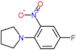 1-(4-fluoro-2-nitrophenyl)pyrrolidine