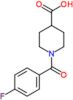 1-(4-fluorobenzoyl)piperidine-4-carboxylic acid