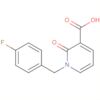 3-Pyridinecarboxylic acid, 1-[(4-fluorophenyl)methyl]-1,2-dihydro-2-oxo-