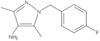 1-[(4-Fluorophenyl)methyl]-3,5-dimethyl-1H-pyrazol-4-amine