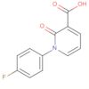 3-Pyridinecarboxylic acid, 1-(4-fluorophenyl)-1,2-dihydro-2-oxo-