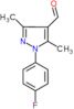 1-(4-fluorophenyl)-3,5-dimethyl-1H-pyrazole-4-carbaldehyde