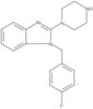 1-[(4-Fluorophenyl)methyl]-2-(1-piperazinyl)-1H-benzimidazole
