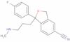 1-(4-fluorophenyl)-1,3-dihydro-1-[3-(methylamino)propyl]isobenzofuran-5-carbonitrile