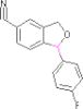 1-(4-Fluorophenyl)-1,3-dihydro-5-isobenzofurancarbonitrile