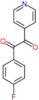 1-(4-fluorophenyl)-2-pyridin-4-ylethane-1,2-dione