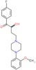 1-(4-fluorophenyl)-2-hydroxy-4-[4-(2-methoxyphenyl)piperazin-1-yl]butan-1-one