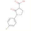 3-Pyrrolidinecarboxylic acid, 1-(4-fluorophenyl)-2-oxo-