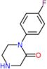 1-(4-fluorophenyl)piperazin-2-one