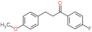 1-(4-Fluorophenyl)-3-(4-methoxyphenyl)-1-propanone