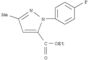1H-Pyrazole-5-carboxylicacid, 1-(4-fluorophenyl)-3-methyl-, ethyl ester