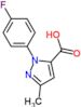 1-(4-fluorophenyl)-3-methyl-1H-pyrazole-5-carboxylic acid