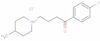 1-[3-(p-fluorobenzoyl)propyl]-4-methylpiperazinium chloride