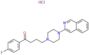 1-(4-fluorophenyl)-4-[4-(isoquinolin-3-yl)piperazin-1-yl]butan-1-one hydrochloride (1:1)