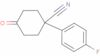 1-(4-fluorophenyl)-4-oxocyclohexanecarbonitrile