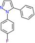 1-(4-fluorophenyl)-5-phenyl-pyrazole