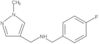 N-[(4-Fluorophenyl)methyl]-1-methyl-1H-pyrazole-4-methanamine